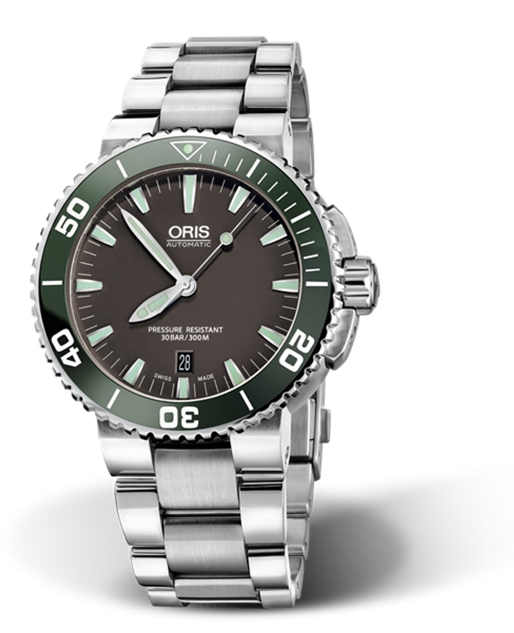at商品 Aquis デイト - 01 733 7653 4137-07 8 26 01PEB | Oris